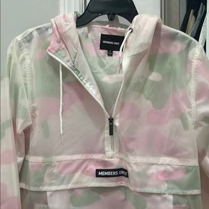 MEMBERS ONLY RAIN HOODIE